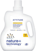ATTITUDE Liquid Laundry Detergent, EWG Verified, HE Compatible, Plant-Based & by ATTITUDE