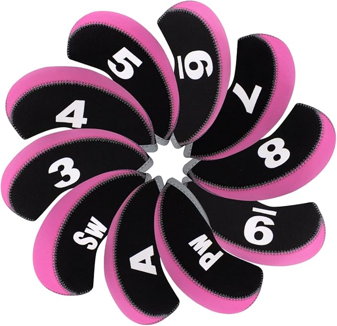 Golf Iron Covers for Golf Clubs Neoprene Golf Iron Cover Set 11pcs/10pcs Golf - Image 9