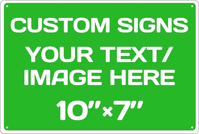 Personalized Aluminum Metal Signs - Image 7