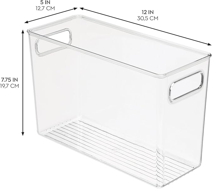 iDesign Plastic Stackable Kitchen Organizer Bin - Image 3