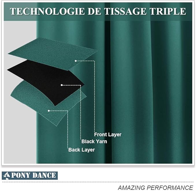 PONY DANCE Children Curtain Panels - Image 3