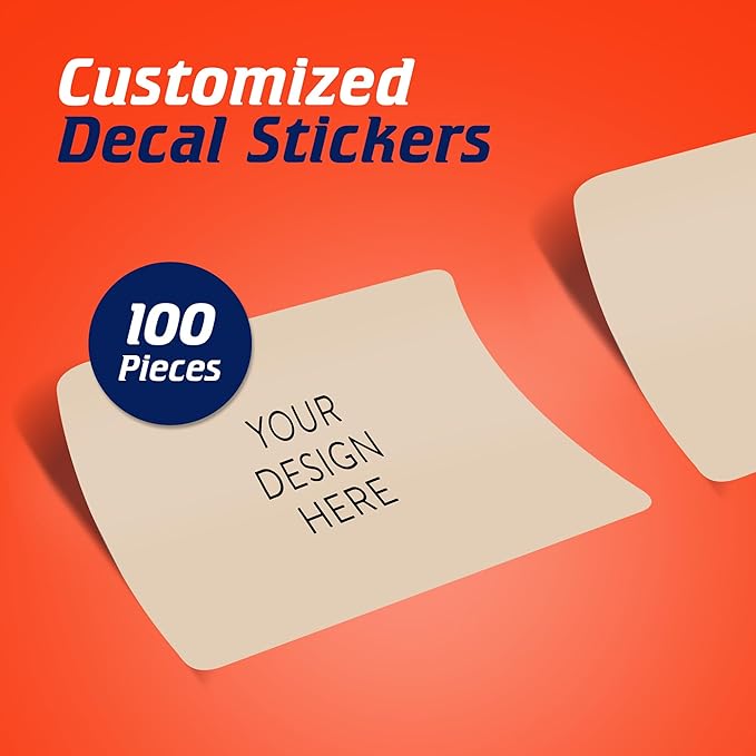 100 Custom Vinyl Stickers - Image 2