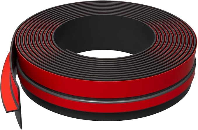 T-Shaped Door Draft Stopper, 1.97 in x 40 Ft Silicone Seal Strip - Image 6