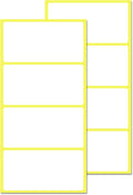 200 Pack, Labels Stickers for Storage Bins by TownStix