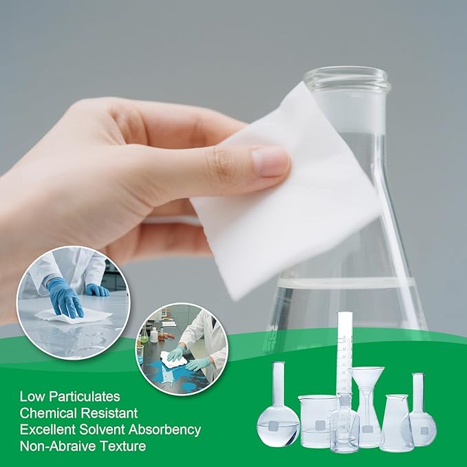 Cleanroom Wipes 6"x6" Lint Free Wipes - Image 7