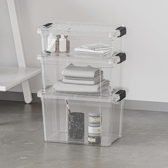 Superio Clear Storage Boxes - Image 8