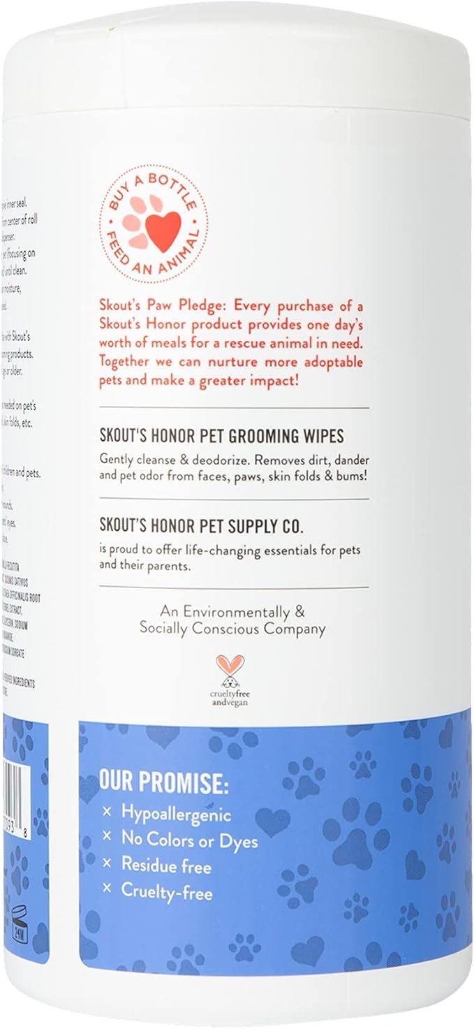 SKOUT'S HONOR Pet Grooming Wipes - Image 2