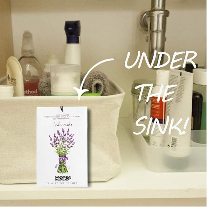 MYARO 12 Packs Scented Sachets for Drawer and Closet, Long-Lasting Potpourri - Image 5