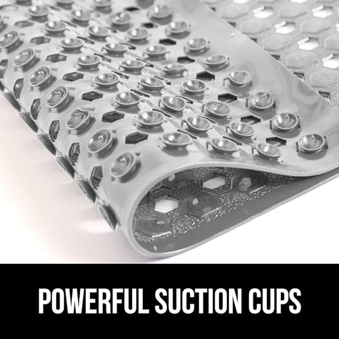 GORILLA GRIP Patented Square Shower Stall Mat, Small Bathtub Floor Mats - Image 3