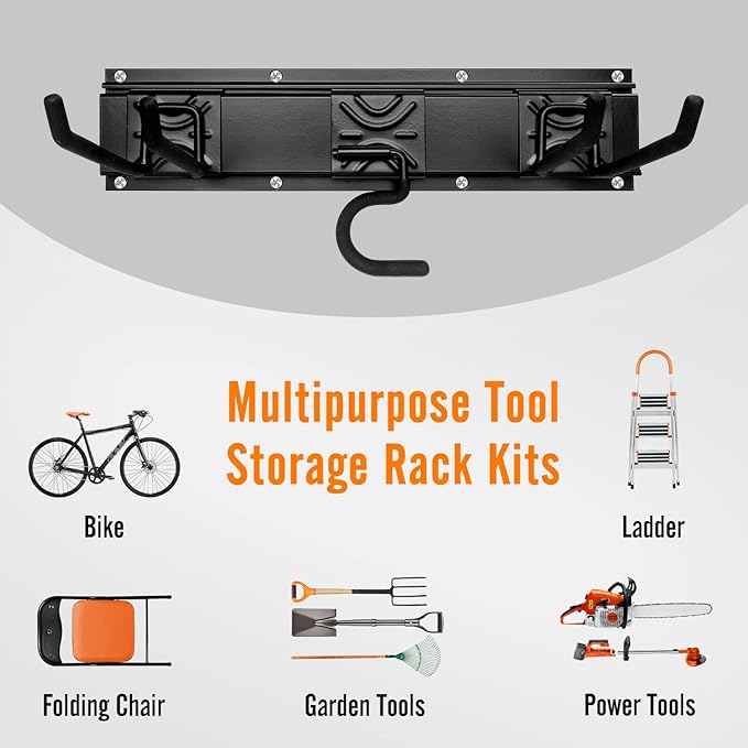Tool Rack Kits, Garage Wall Organization Hanger - Image 6