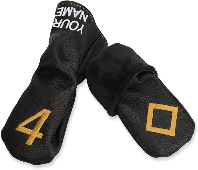 10pcs /Set Black Hybrid Iron Head Covers Protector - Image 6