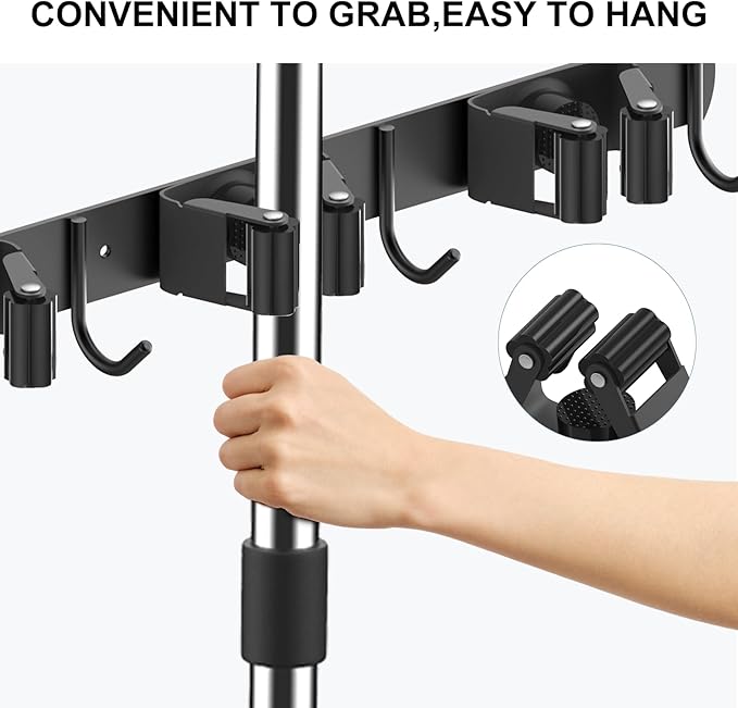 nacena Broom holder Wall Mount - Image 6