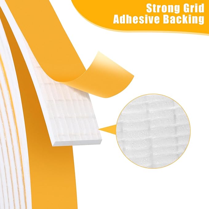 Weather Stripping Door Seal Strip, Strong Adhesive, Lightproof, Soundproof - Image 3