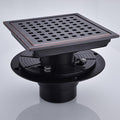 RANDOM 6 Inch Square Shower Floor Drain by RANDOM