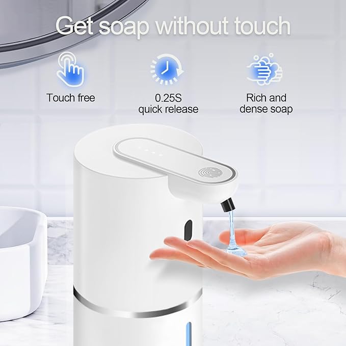 Automatic Liquid Soap Dispenser Bathroom Kitchen, Dish Liquid Soap - Image 3