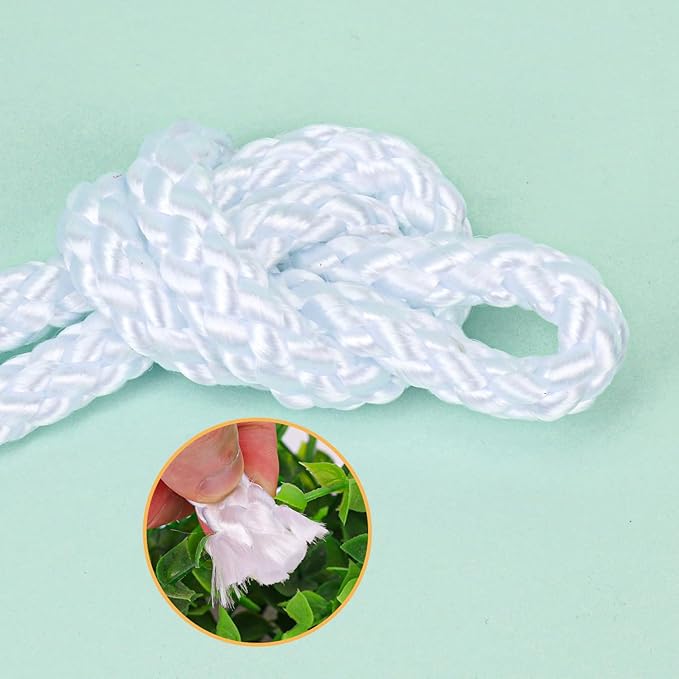 3/8 Inch White Polyester Rope - Image 3