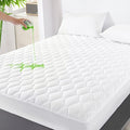 GRT Queen Mattress Protector Waterproof, Rayon from Bamboo, Cooling Quilted by GRT