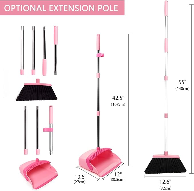 Broom and Dustpan Set, Dustpans - Image 5