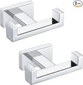 Angle Simple Double Towel Hooks, SUS 304 Stainless Steel Robe Coat Wall Hooks by AngleSimple