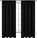 BGment Black Out Thermal Curtains 63 Inch Length by BGment