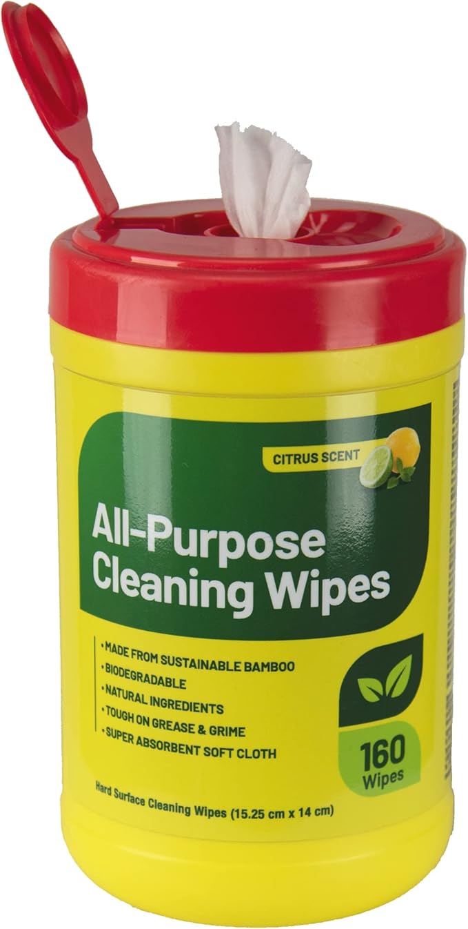 RTS Companies Inc All-Purpose Cleaning Wipes, Citrus Scent, Biodegradable - Image 2