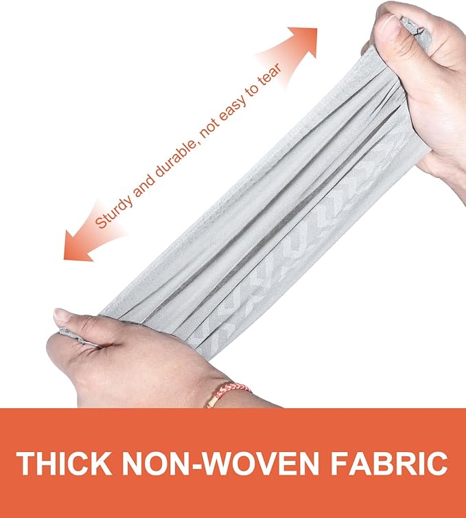 Shoe Covers Disposable 200 Pack, Non-Woven Booties - Image 4