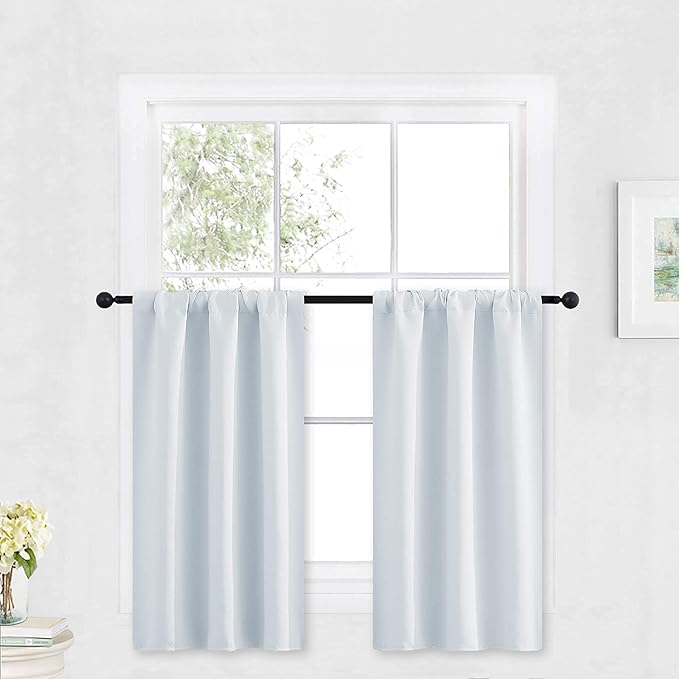 RYB HOME White Curtains for Bedroom by RYBHOME
