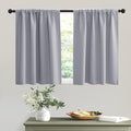RYB HOME Blackout Curtains Small Window Decor Energy Efficiency Drapes by RYBHOME