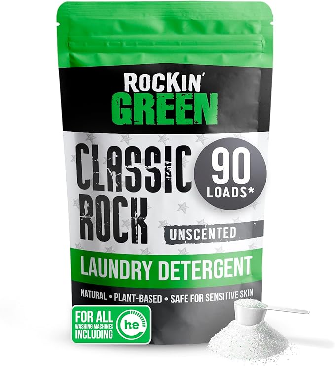 Rockin' Green Classic Rock Laundry Detergent Powder by RockinGreen
