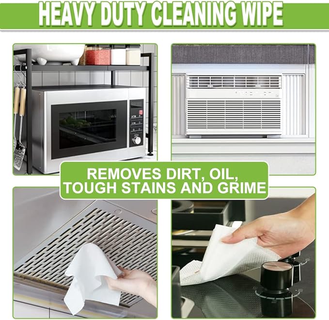 Air Jungles All Purpose Car and Home Cleaning Wipes 70 Count, Extra Large 8" x - Image 3