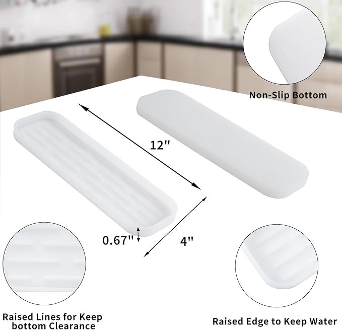 Silicone Kitchen Sink Organizer Tray - Image 2