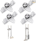 Mop and Broom Holder Wall Mount, No Punching Required Broom and Mop Organizer by Unknown
