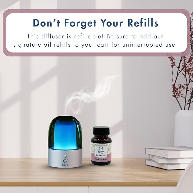 G's Breeze Baby Powder Diffuser Oil Refill - Image 2