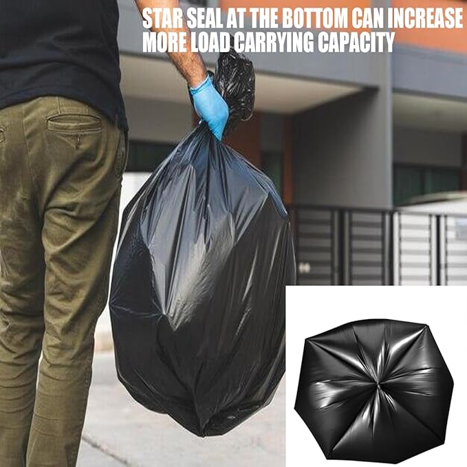 13 Gallon Trash Bags, Industrial, Commercial, Janitorial - Image 5