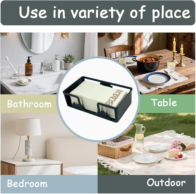 Metal Napkin Holder for Bathroom and Kitchen - Image 5