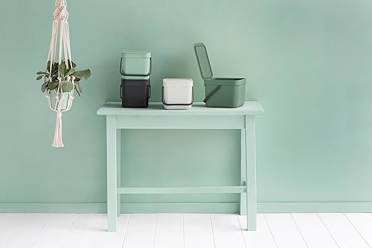 Brabantia Sort & Go Food Trash Can Small Countertop Kitchen Compost Caddy - Image 8