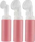 2 OZ Foam Bottle with Brush, Empty Foaming Dispensers to Travel by Tekson