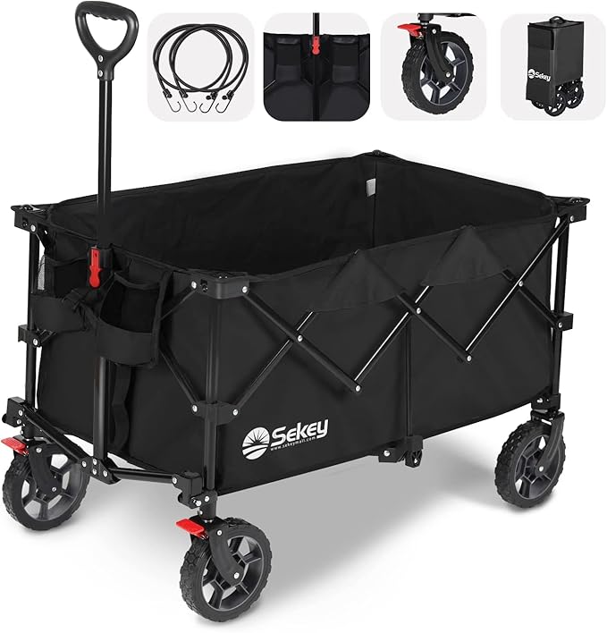 Sekey 220L Collapsible Foldable Wagon by Sekey