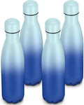17oz Cola-Bottle Shaped Stainless Steel Leak-proof Water Bottle, Double Wall by Unknown