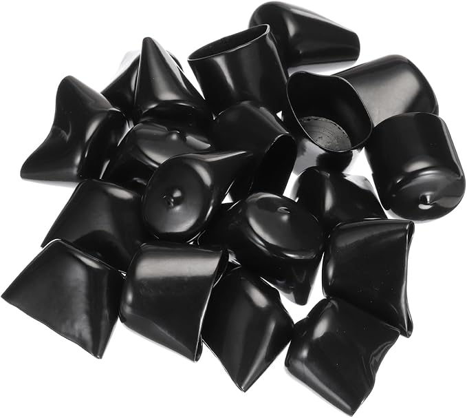 uxcell 20pcs Rubber End Caps 33mm ID Vinyl PVC Round Tube Bolt Cap Cover Screw - Image 4
