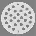 4-Inch Screw-in Shower Strainer Drain Cover Replacement Floor Strainer by vouruna