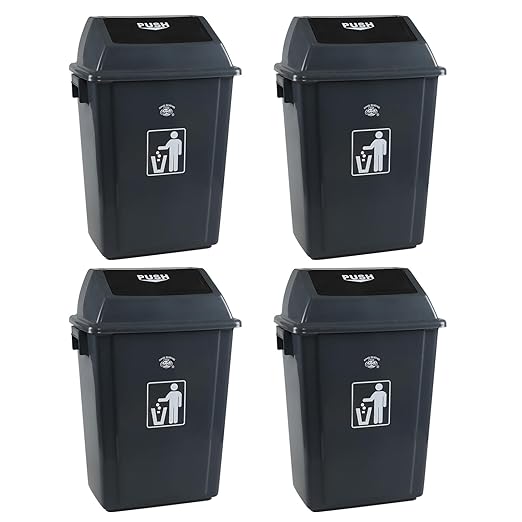 4-Pack Rectangular Waste Container - Image 7