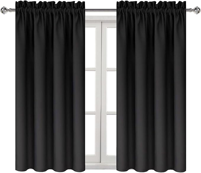 DWCN Blackout Curtains Room Darkening Thermal Insulated Bedroom Curtains Window - Image 8