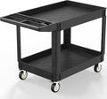 Utility Cart on Wheels, 1000 lbs Capacity Rolling Service Cart, 45 x 25 Inch by WanmwillToolOrganizer