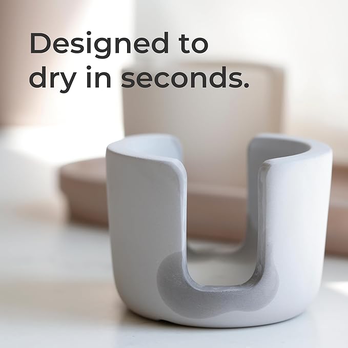 Selegna Diatomite Stone Kitchen Sink Organizer and Drying Caddy - Image 3