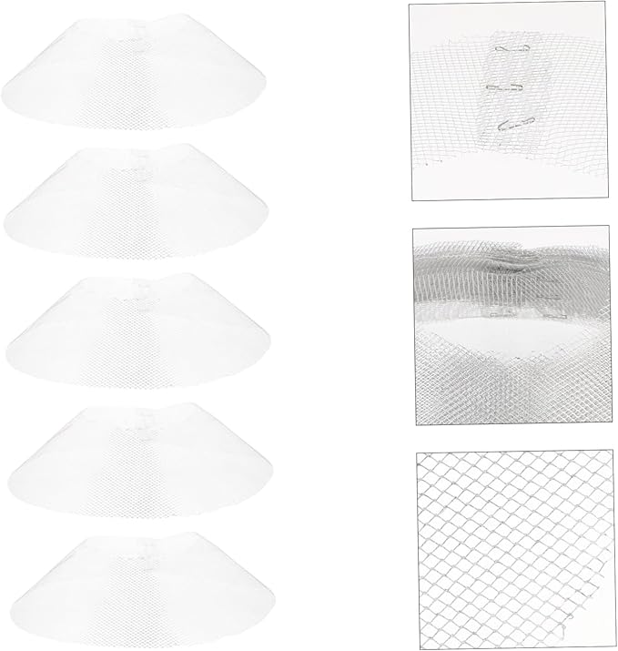 TEHAUX 10PCS Durable Range Hood Filters Bowl Shape Cooker Hood Accessories - Image 7