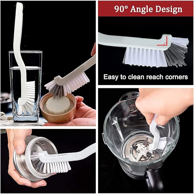 ELANE 10 Pcs Dish Scrub Brush Small Scrub Brushes - Image 4