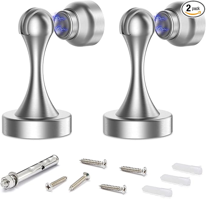 Magnetic Door Stop Stainless Steel，Door Stopper, Heavy Duty by Unknown