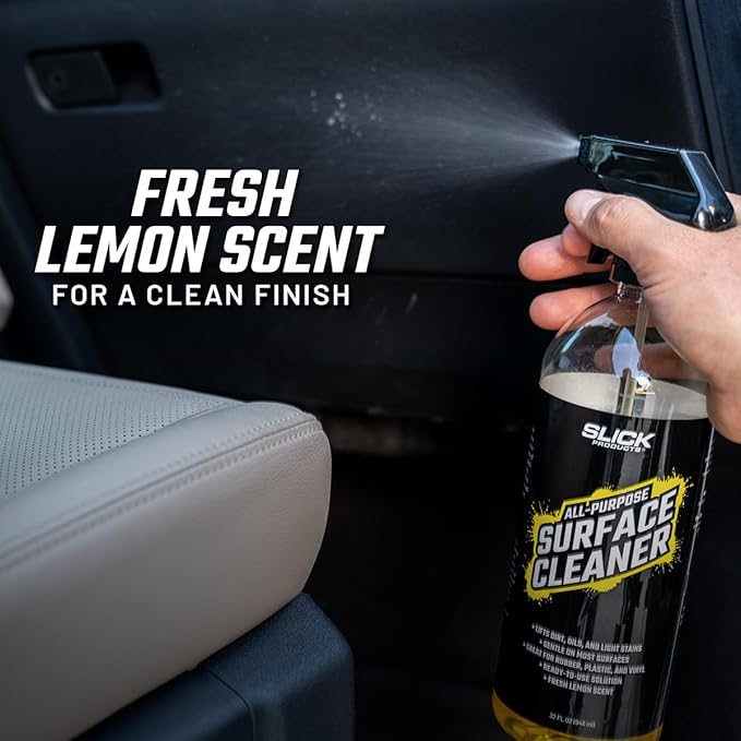 Slick Products All-Purpose Surface Cleaner – Heavy-Duty Interior & Exterior Car - Image 7