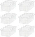 IRIS USA 6-Pack Storage Bins by IRISUSA